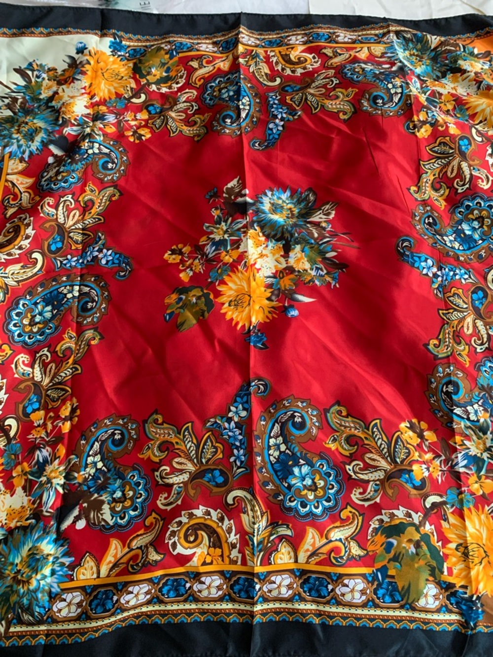 Colorful Print Scarf
